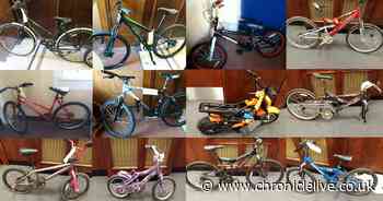 Two arrested after police find stash of more than 100 stolen bikes during raid