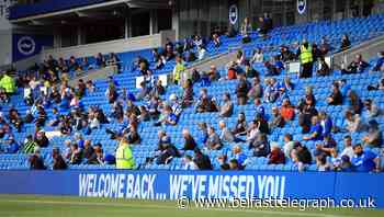 Fans are back to see Brighton earn a late draw with Chelsea