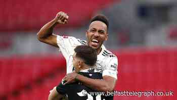 Pierre-Emerick Aubameyang shines as Arsenal win another trophy at Wembley
