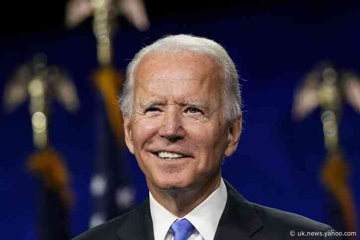 Biden, aiming at Trump, says he won't use military as 'prop'