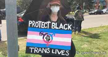 Calgary’s LGBTQ, BIPOC communities join nationwide protest to defund police