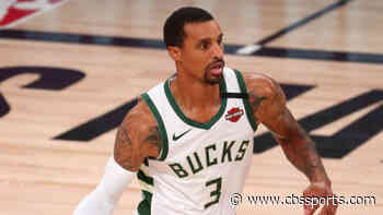 Bucks' George Hill stayed off the court during national anthem before Game 5 vs. Magic