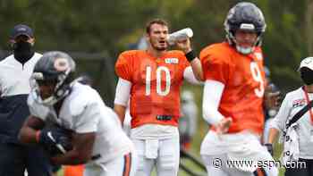 Trubisky or Foles? Bears won't say until opener