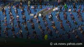 Brighton Fans get back in the stands