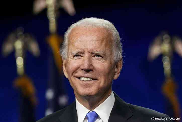 Biden, aiming at Trump, says he won't use military as 'prop'