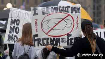 Global rally against COVID-19 safety measures comes to Parliament Hill