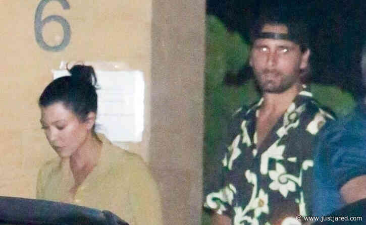 Kourtney Kardashian & Scott Disick Run Into His Ex Sofia Richie While Out for Dinner