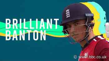 England v Pakistan: Tom Banton hits a 'spectacular' 71