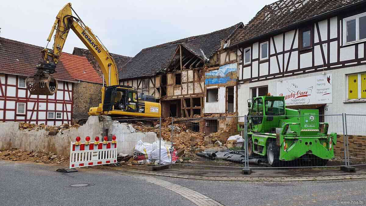 Einstiges Gasthaus „Zum Stern“ in Spieskappel wurde abgerissen - hna.de