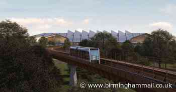 Driverless monorail through leafy Solihull to massive HS2 station gets go ahead - Birmingham Live