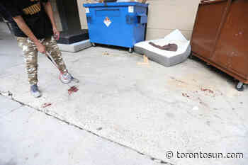Man stabbed in 'scary alley' near Yonge-Dundas Square - Toronto Sun