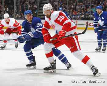 Toronto Maple Leafs Hypothetical Trade: Detroit Ships Perlini - Editor In Leaf