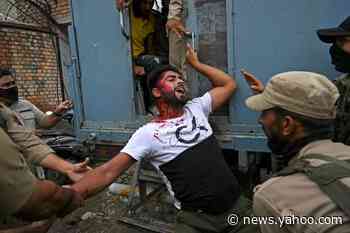 Indian forces clash with Kashmir Muslims marking holy month