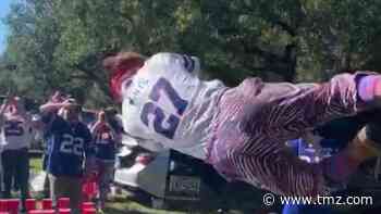 Bills Mafia to Have COVID-Safe Tailgates with Clean Table Smashing