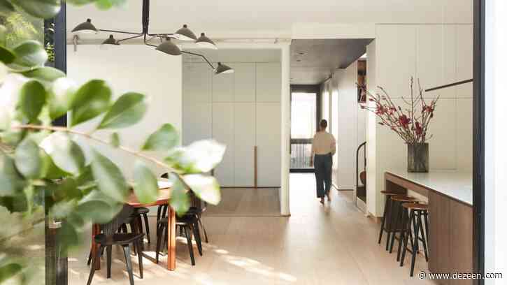 Luigi Rosselli Architects creates wave-like facade for Bondi Bombora house in Sydney