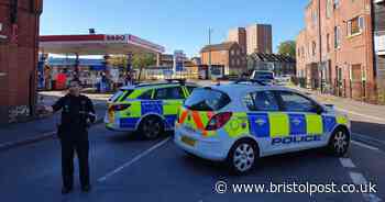 Updates as police cordon off Esso garage in Bristol