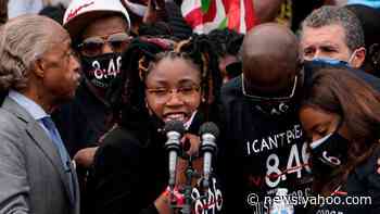 March on Washington: George Floyd family urge protesters to 'be his legacy'