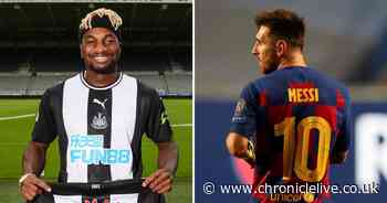 Allan Saint-Maximin's response to joke of Lionel Messi taking Newcastle shirt