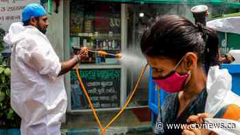 India records highest daily increase ever in virus cases globally