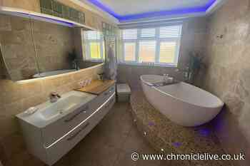 Inside the luxury Gateshead home complete with a hot tub, cinema and bar