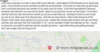 Pub hits back at rude customers who acted like 'entitled little toddlers'