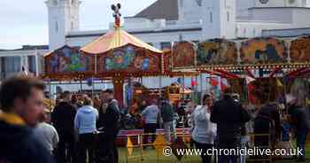 Cold weather fails to keep families away from Spanish City Funfair