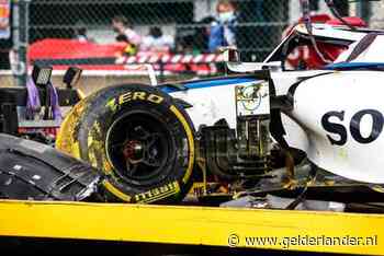 Russell is halo dankbaar na crash met Giovinazzi op Spa: ‘Angstig moment’