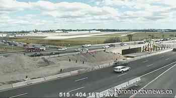 Plane makes 'unscheduled' landing next to major Toronto-area highway