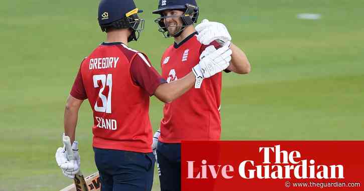 England beat Pakistan by five wickets in second T20 – as it happened