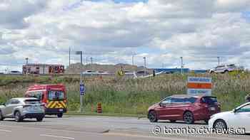 Plane makes emergency landing next to major Toronto-area highway