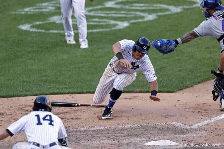 Hicks' HR caps 5-run rally, Yanks beat Mets in extras
