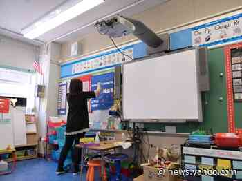 A Texas school district pulled an assignment after complaints that it compared police officers to KKK members