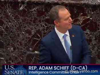 House Intelligence Chair Adam Schiff says it's a 'falsehood' pushed by Trump that he leaked confidential information amid halt to election briefings