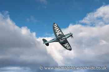 "Thank U NHS" Spitfire to fly over Warrington Hospital - Gary Skentelbery