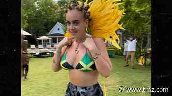 Adele Rocks Bikini Top in Shout-Out to Canceled Notting Hill Carnival