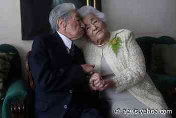 'World's oldest married couple' have lived a combined 215 years and are still in good health