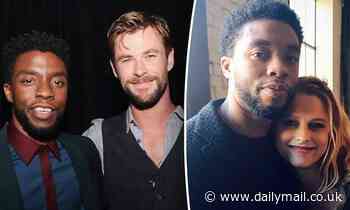 Chadwick Boseman: Chris Hemsworth and Teresa Palmer pay tribute - Daily Mail