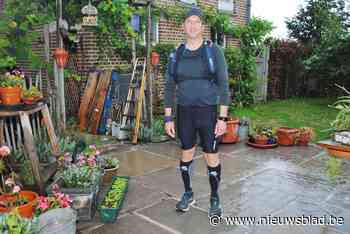 Corona maakt kruis over de Dodentocht, ultraloper Ronny stippelt dan maar zelf parcours uit in zijn eigen dorp