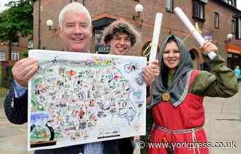 Artist Tim Bulmer's 'Land the Free' map gets the Christies treatment for charity