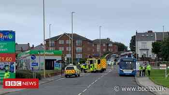 Pedestrian dead after being hit by bus in South Shields