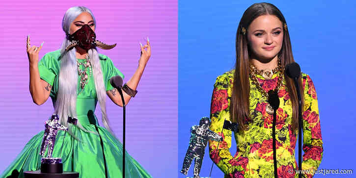 Joey King Presents Song of the Year to Lady Gaga at MTV VMAs 2020 - Watch Now!