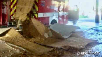 Houston Firefighters union feels "neglected' by Mayor Sylvester Turner after ceiling collapses - KTRK-TV