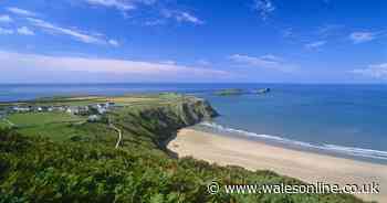 Seven rescued by lifeboat after they were cut off by the tide at Rhossili