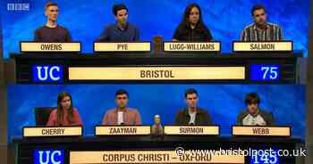 Bristol student reveals what it's like to be on University Challenge