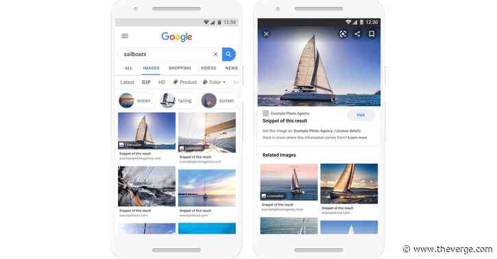 Google Images is making it easier to license photo rights