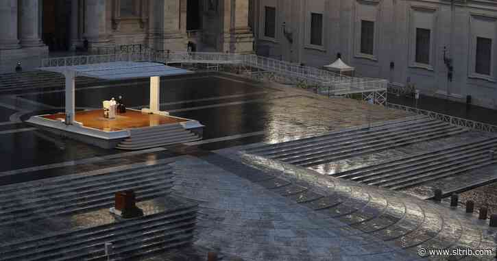 What happens when pandemic locks down a globe-trotting pope?