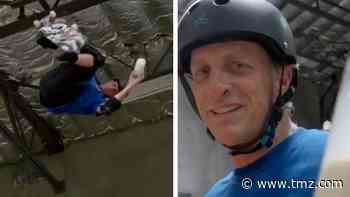 Tony Hawk Busts McTwist While Holding Glass of Milk In Crazy Trick Video