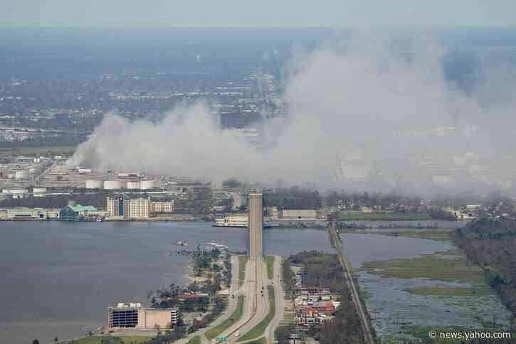Key air monitors offline after Laura hits Louisiana gas hub