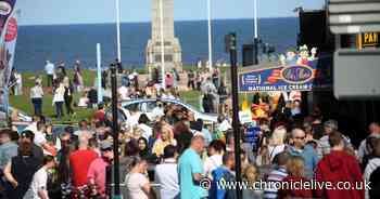 How the coast looked on one of the coldest August Bank Holidays ever