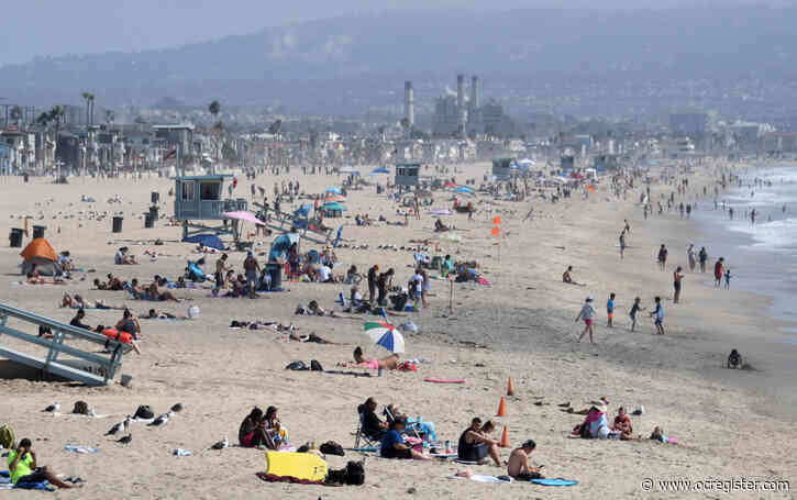 With triple-digit Labor Day heat, coronavirus in the air, officials warn against beach blitz